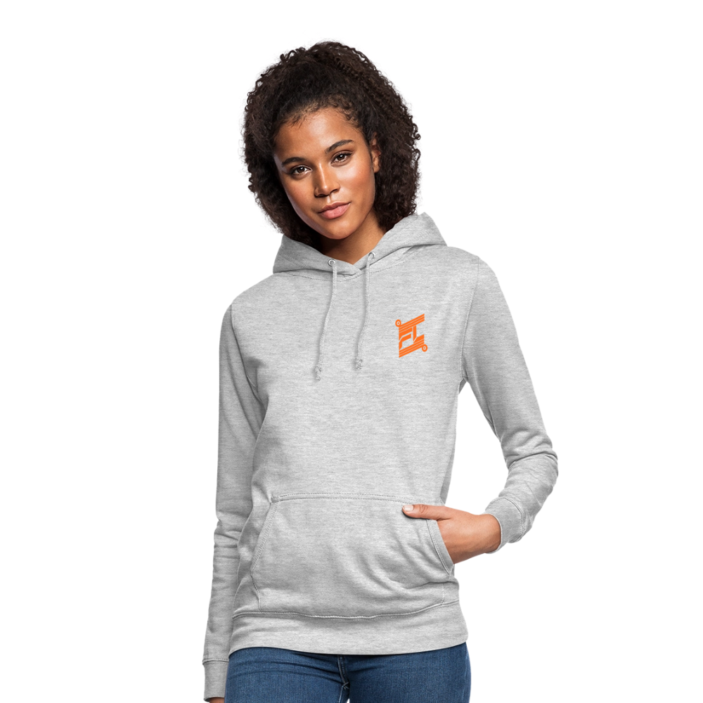 Sweat à Capuche Femme – Confort et Style pour Toutes les Occasions - gris clair chiné