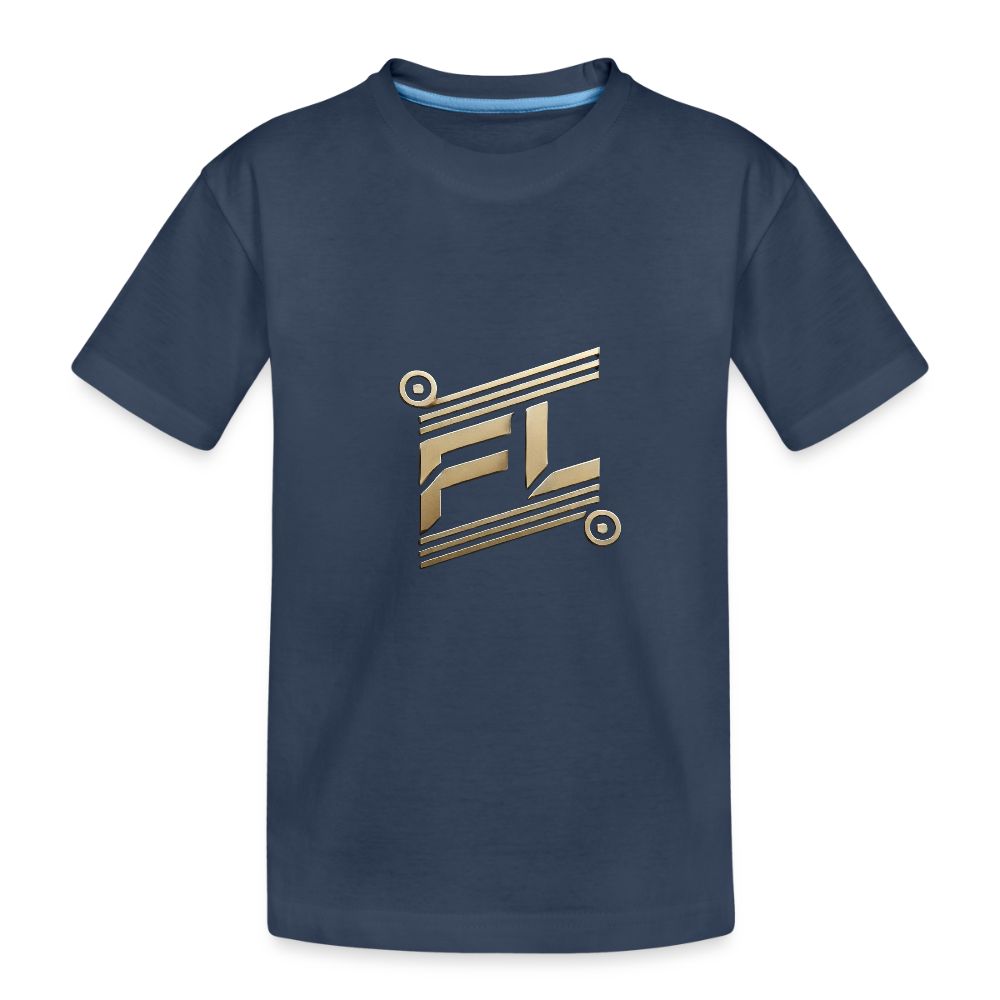 T-shirt Bio pour Enfants – Alliez Confort et Engagement Écologique - bleu marine
