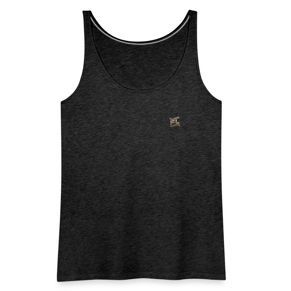 Débardeur Premium Femme FL-Fit – Légèreté, Confort et Performance - charbon