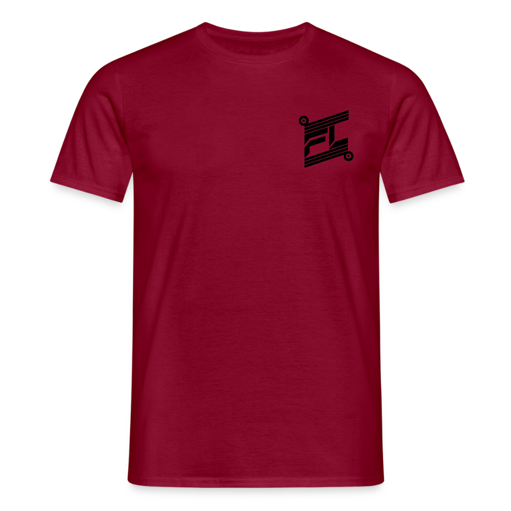 T-Shirt Homme FL-Fit – L'Essentiel du Confort - rouge brique