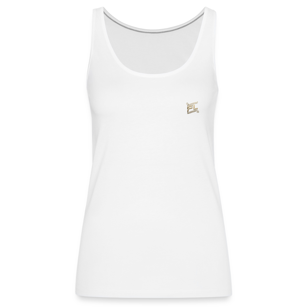 Débardeur Premium Femme FL-Fit – Légèreté, Confort et Performance - blanc