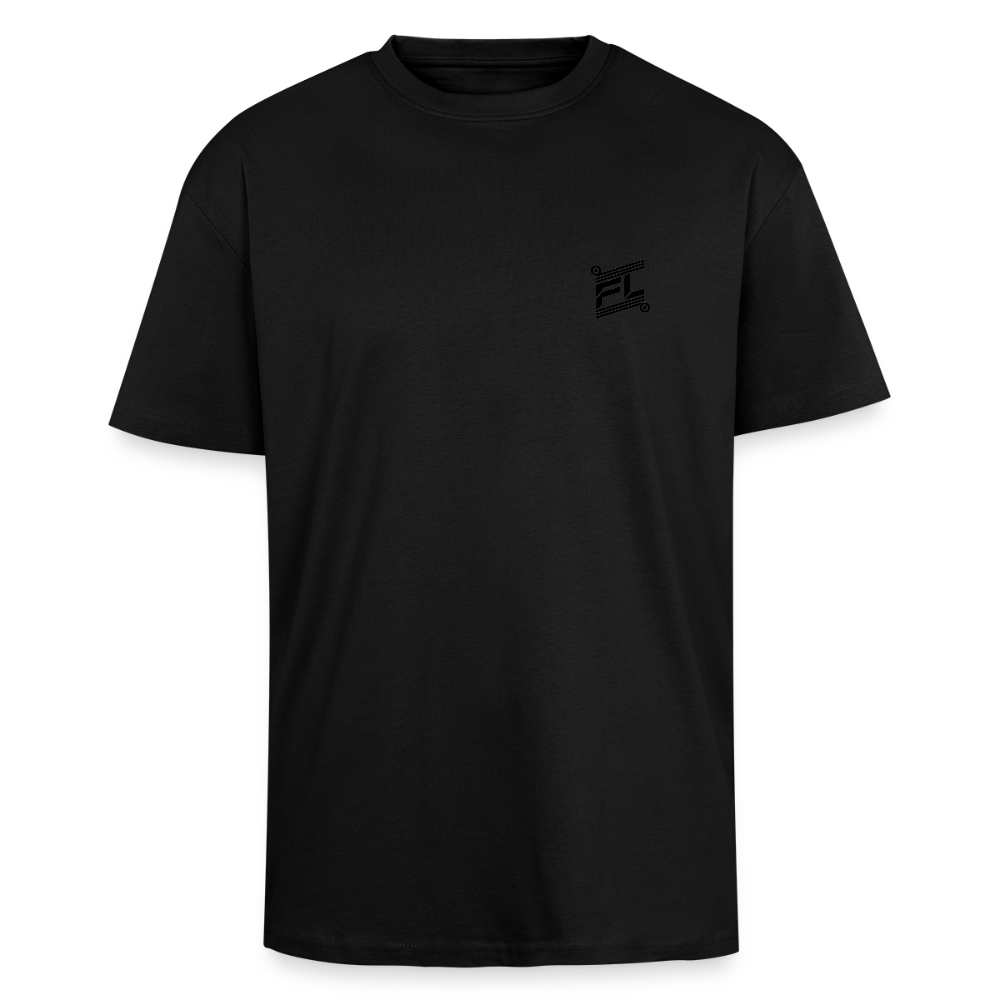 T-shirt ICONIC oversize épais - noir