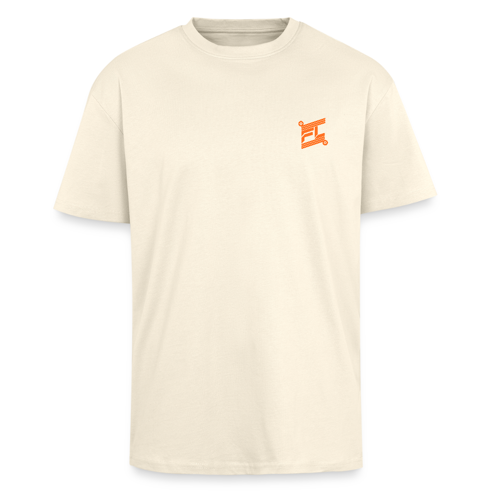 T-shirt ICONIC oversize epais - crème