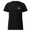 FL-FIT T-shirt femme Softstyle noir, face avant variante, coupe ajustée légère, coton doux
