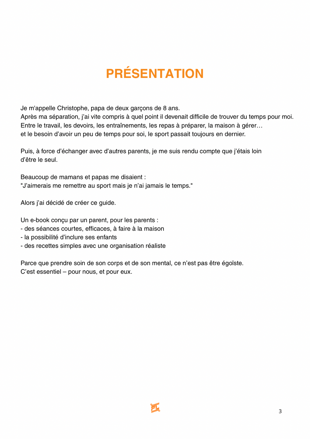 J’AI PAS LE TEMPS ! – Le guide sportif des parents débordés