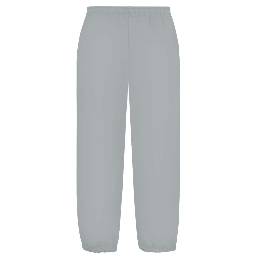 Pantalon de jogging oversize gris FL-FIT, coupe large lifestyle sport pour un look urbain et décontracté