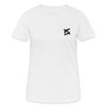 Face avant d'un t-shirt couleur blanc avec logo FL en noir