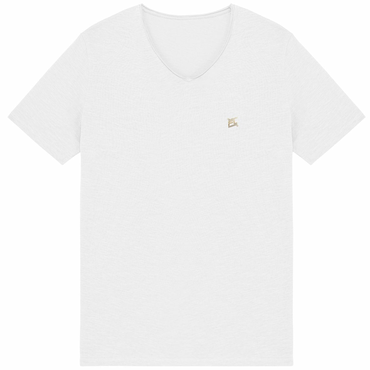 T-shirt Homme Slub FL-Fit – Éco-responsable & Confort Premium