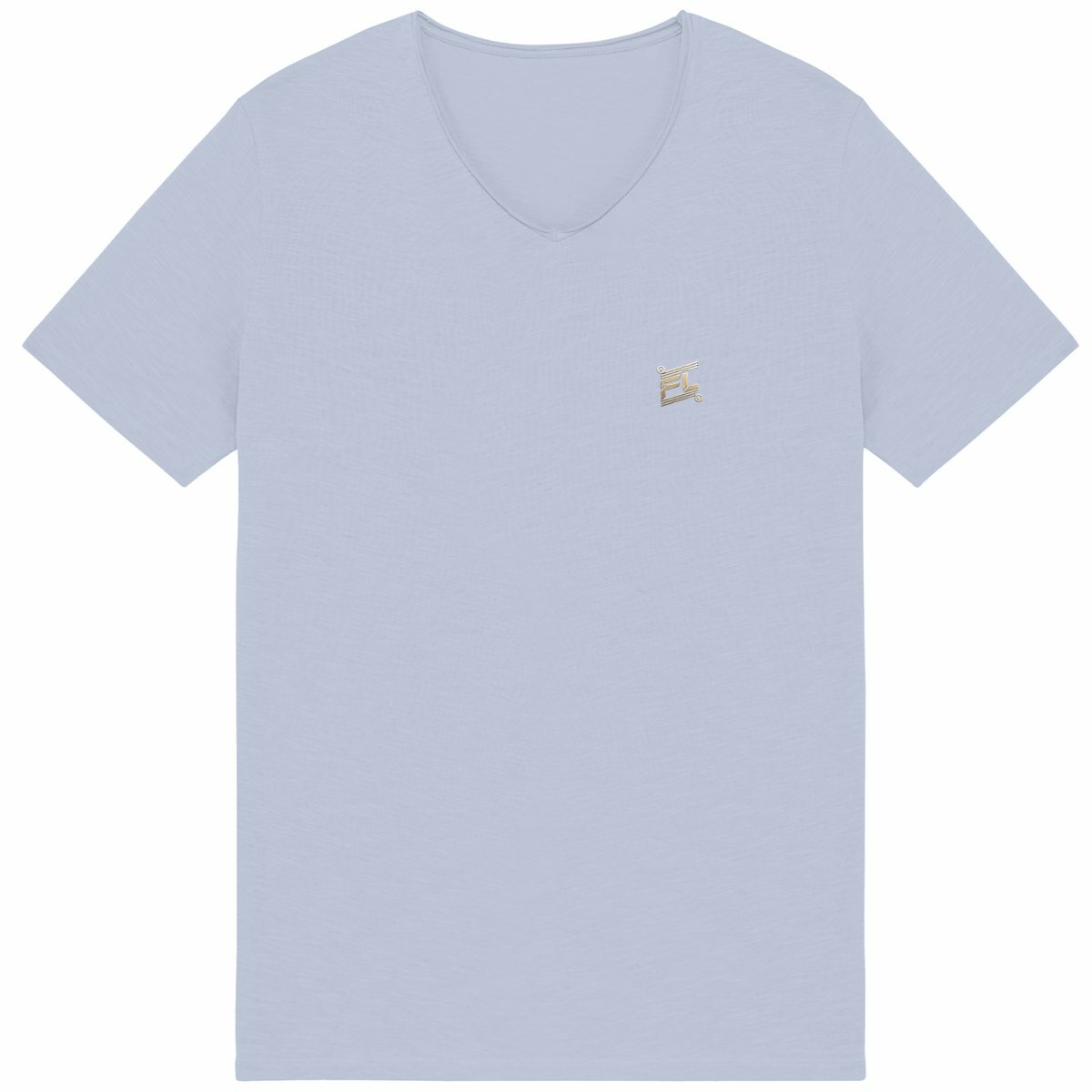 T-shirt Homme Slub FL-Fit – Éco-responsable & Confort Premium