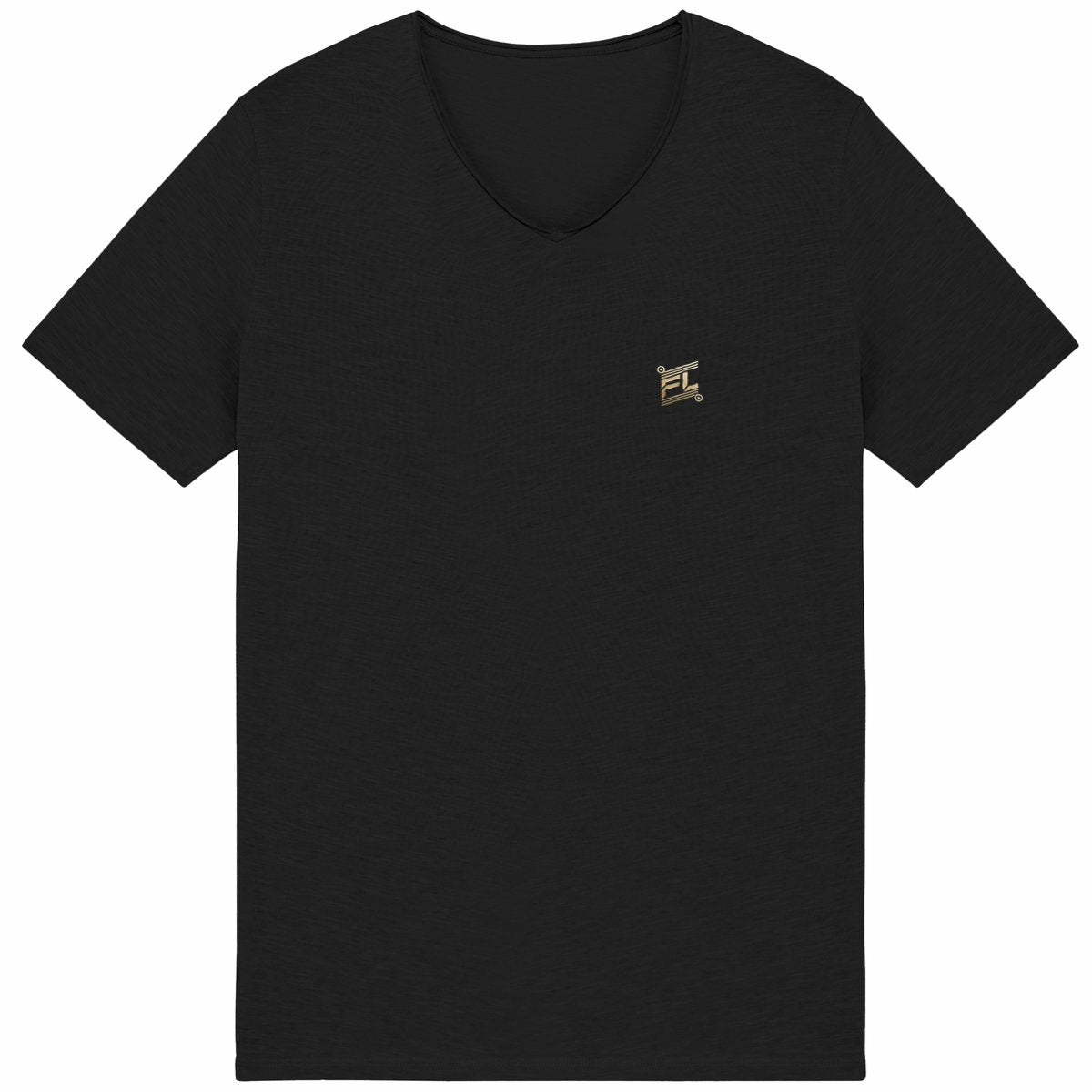 T-shirt Homme Slub FL-Fit – Éco-responsable & Confort Premium