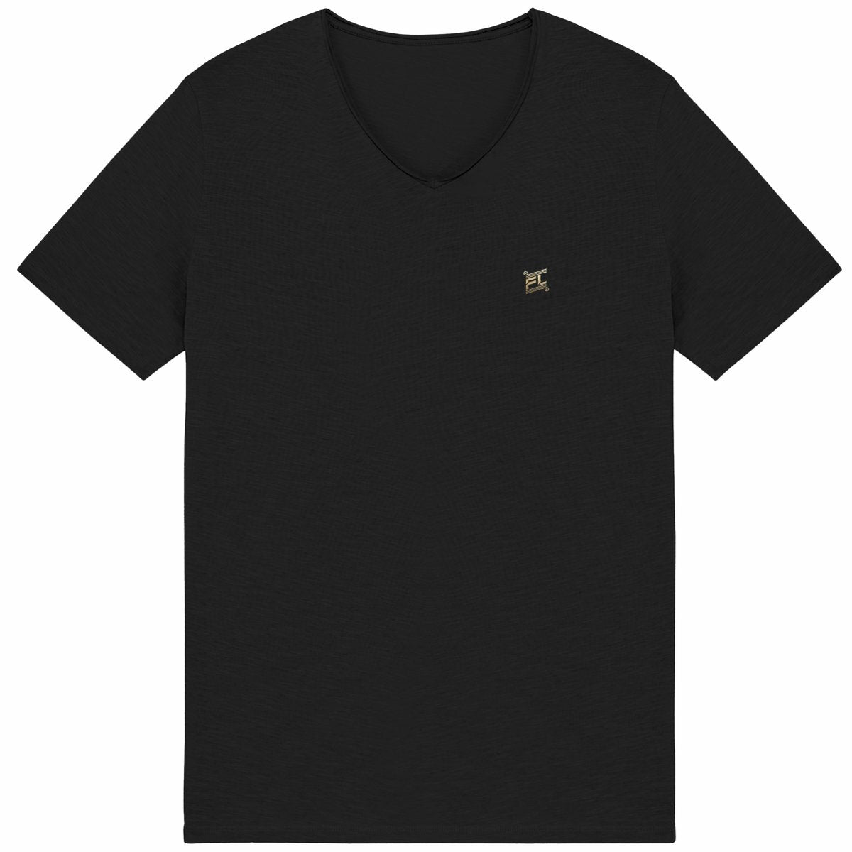 T-shirt Homme Slub FL-Fit – Éco-responsable & Confort Premium